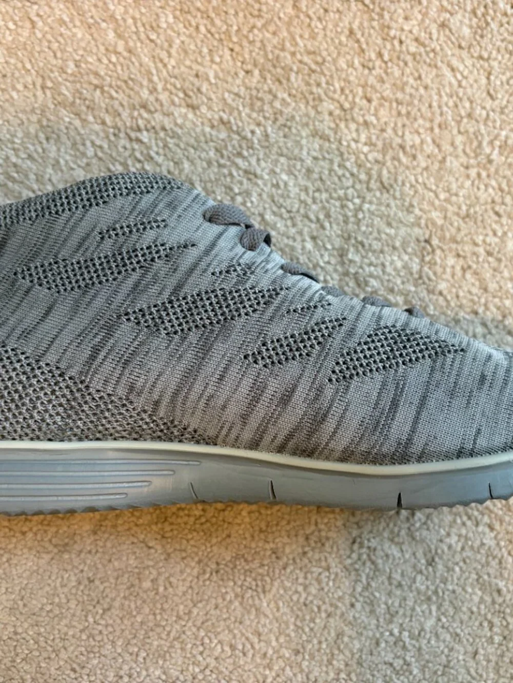 Propet Travel Fit Hi Walking Shoes Women's Size 12 Lite gray WAT032M NWOT